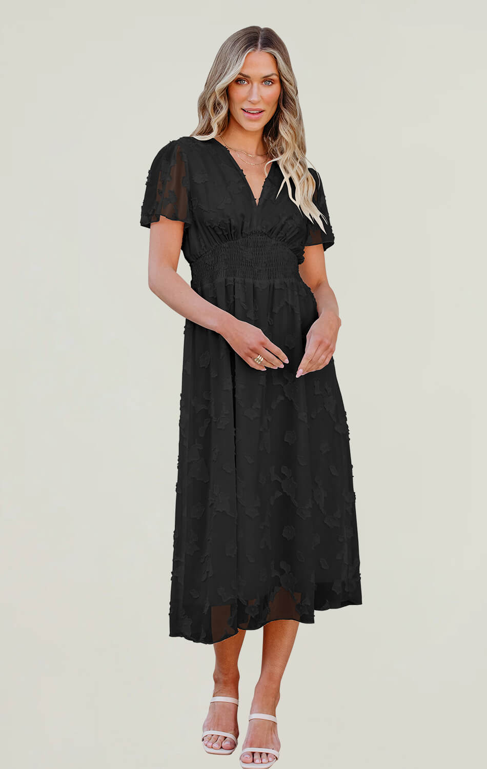 royale strapless lace up maxi dress Valentina Royale Diamond Mesh Beaded Strapless Gown -VeLour de Luxe Award Show Couture Collection Nude / 4XL main image 1