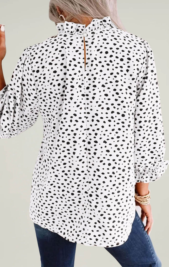     Womens-Blouse-Shirt-Long-Sleeve-Top-White-02