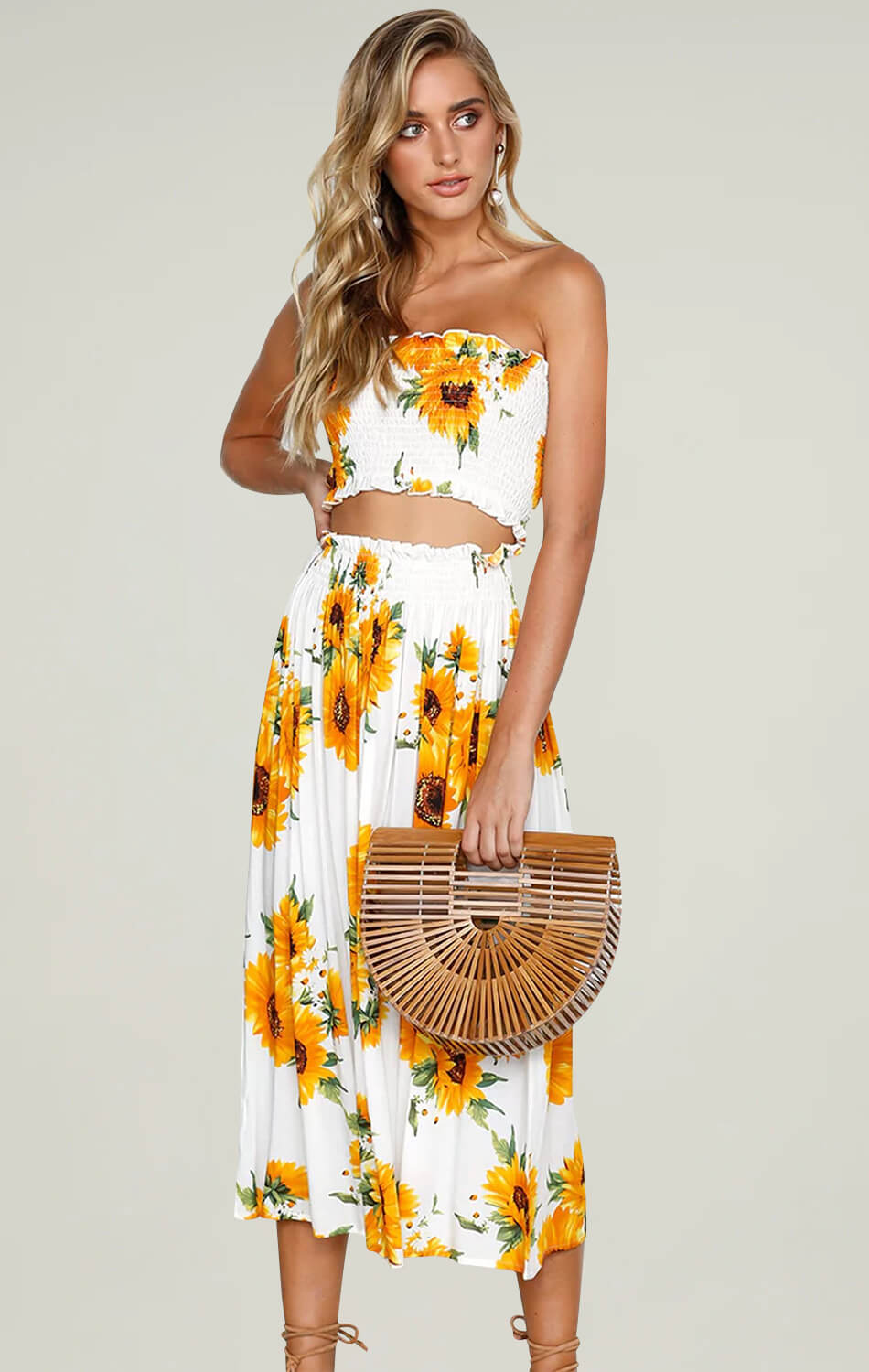 Matching Two Piece Sets Women's Maxi – Angashion